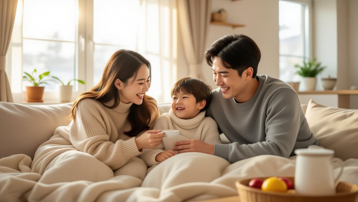 👨‍👩‍👧‍👦 가족 건강 지키며 난방비 절약
