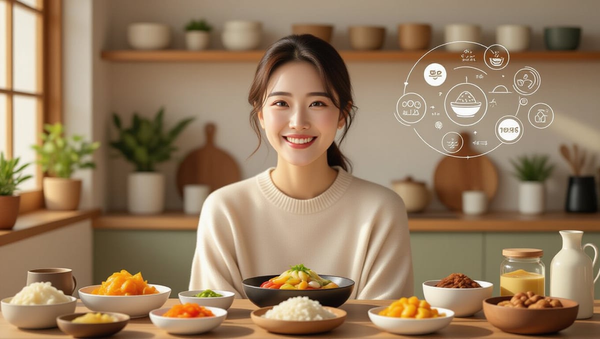 📊 동서양 갱년기 식단 비교 & 팁