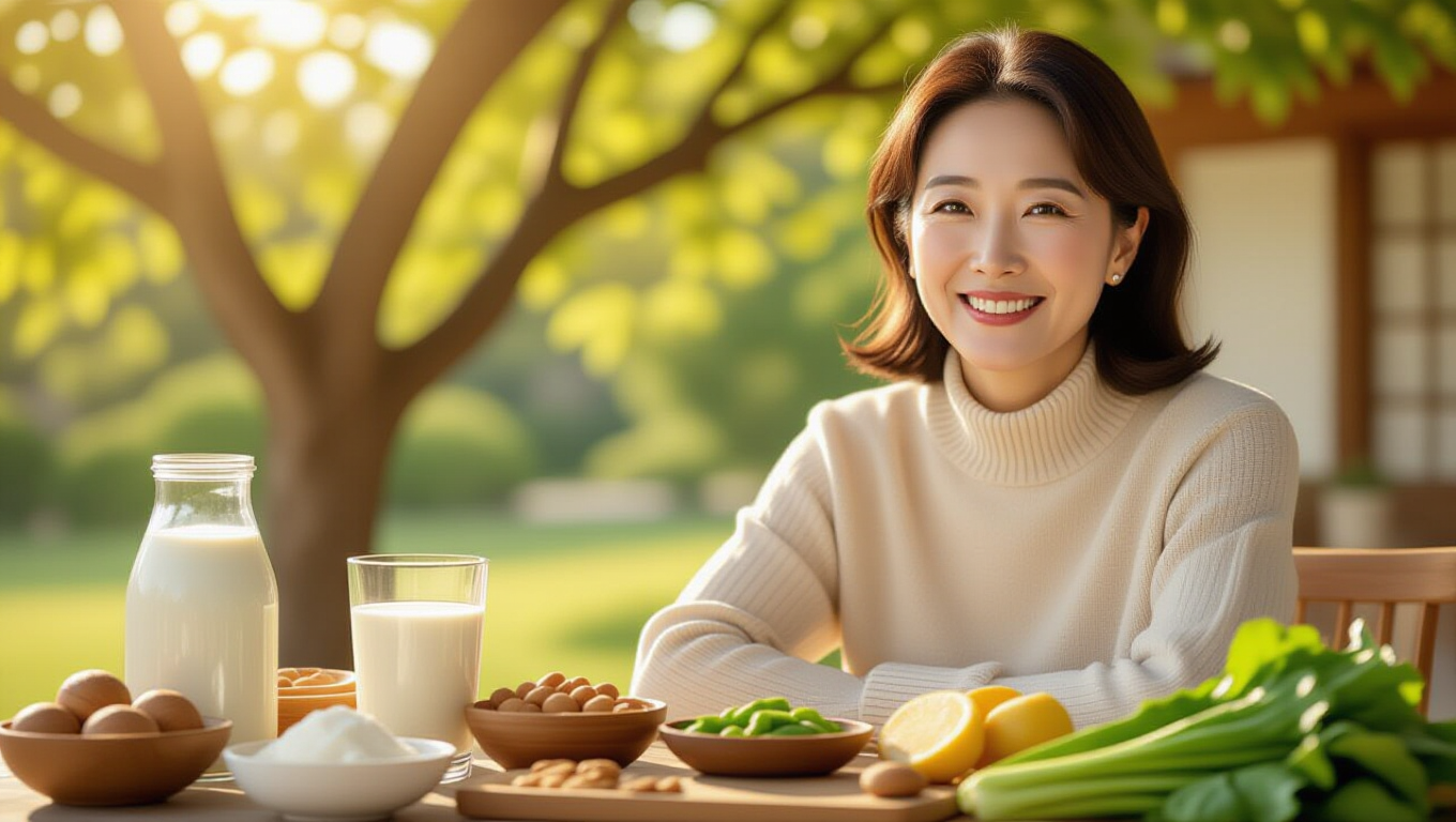 중년 여성 골다공증, 뼈 건강 지키는 필수 영양소와 식단 전략 4 🍽️ 골다공증 예방을 위한 맞춤형 식단 전략