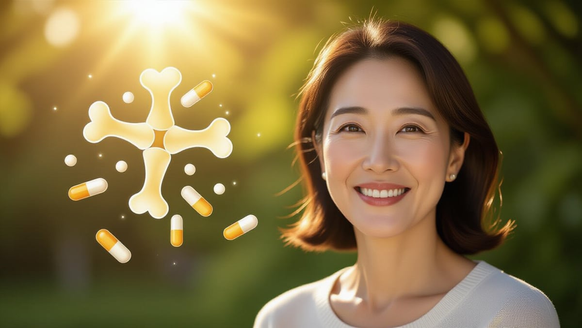 중년 여성 골다공증, 뼈 건강 지키는 필수 영양소와 식단 전략 3 💡 뼈를 튼튼하게 만드는 필수 영양소: 칼슘과 비타민 D