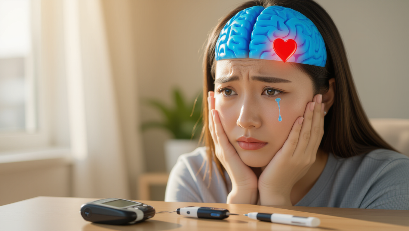 🧠 당뇨병과 정신 건강, 마음도 돌봐주세요