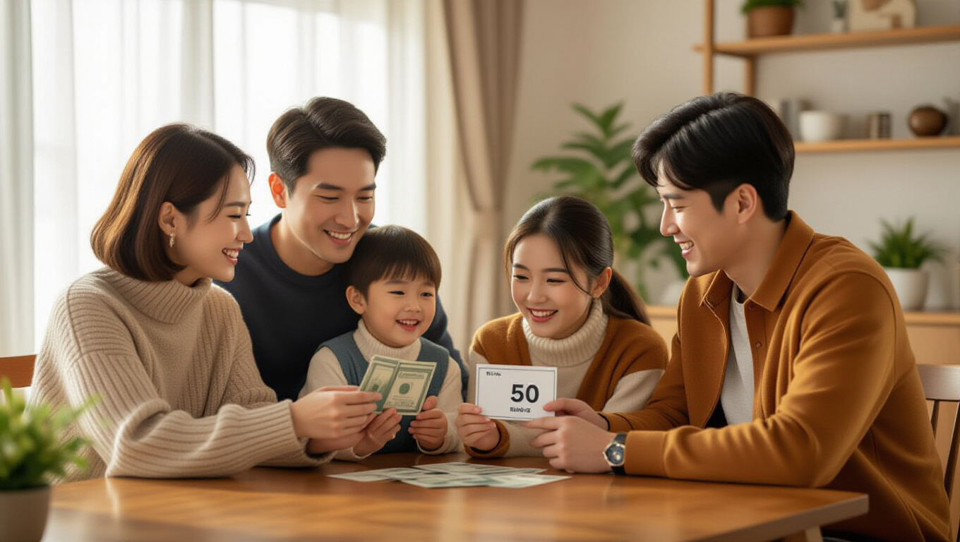 📊 증여세 면제 한도, 한눈에 보기