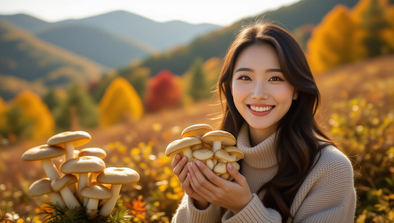 💡 능이버섯의 핵심 영양 성분