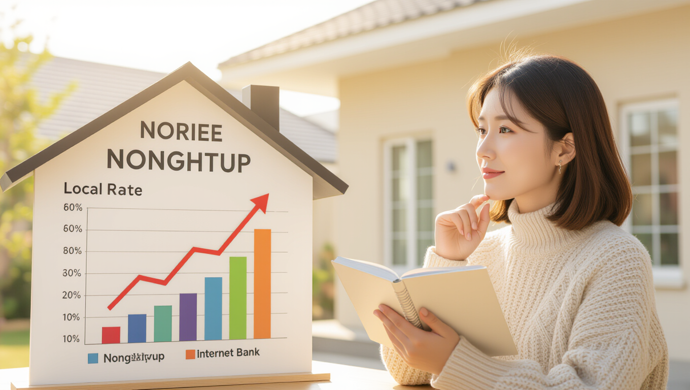 2025년 소득 담보대출 금리 비교: 최적 한도, 심사 전략, 갈아타기 A to Z 6 🗺️ 지역별 대출 금리, 어디가 유리할까?