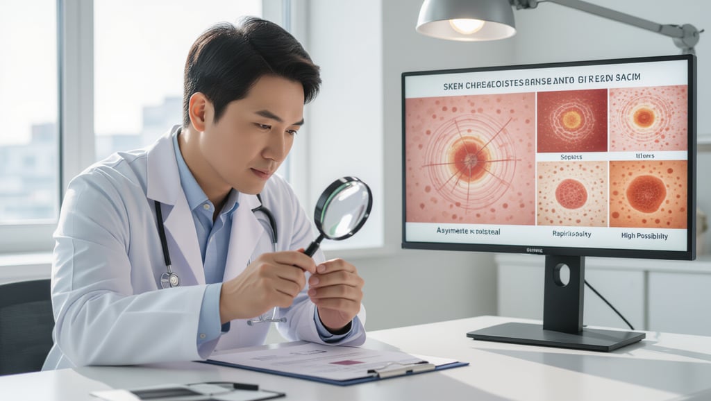 📋 피부암 주요 종류와 초기 증상