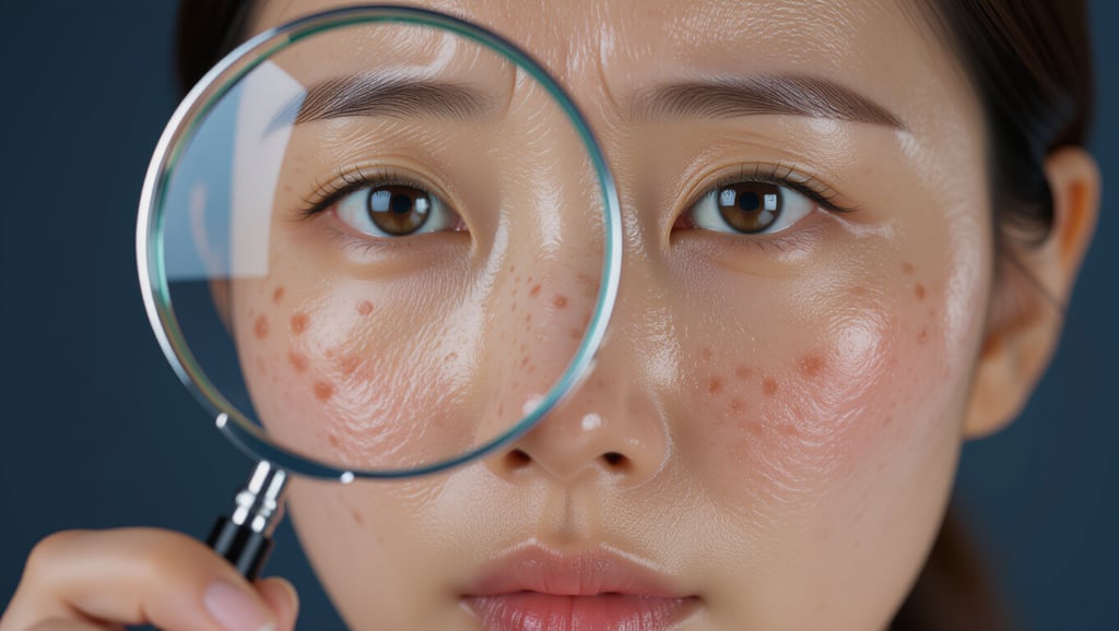 🔍 놓치지 말아야 할 피부 변화: 색깔과 질감