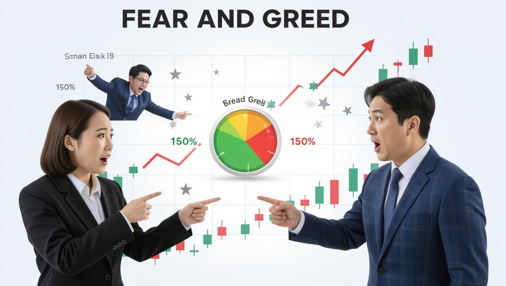 🧠 개인 투자자의 심리적 함정, 공포탐욕지수로 극복해요!