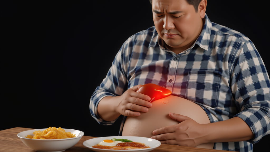 🔍 지방간, 왜 생기는 걸까요?