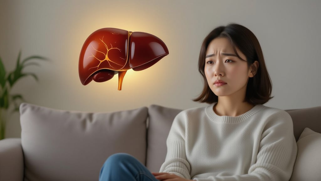 ⚠️ 지방간, 어떤 증상이 나타날까요?