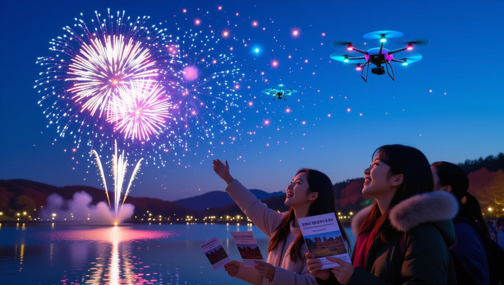 고양호수예술축제 2025: 드론쇼, 불꽃놀이부터 방문 꿀팁까지 2 📋 고양호수예술축제 2025 개요