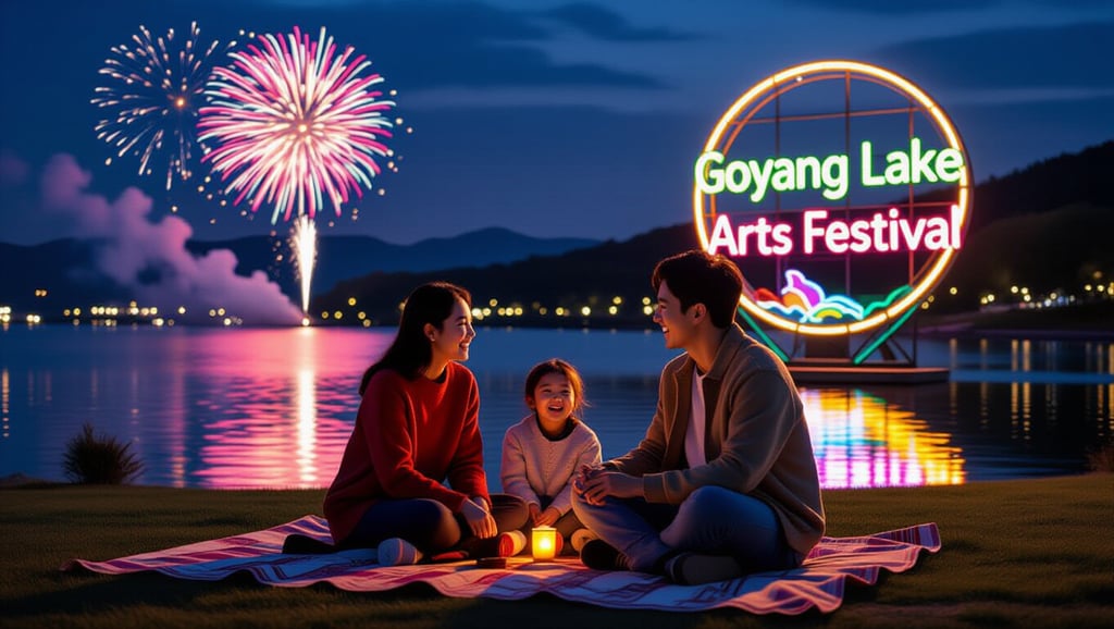 고양호수예술축제 2025: 드론쇼, 불꽃놀이부터 방문 꿀팁까지 6 🚗 편안한 축제 관람을 위한 꿀팁