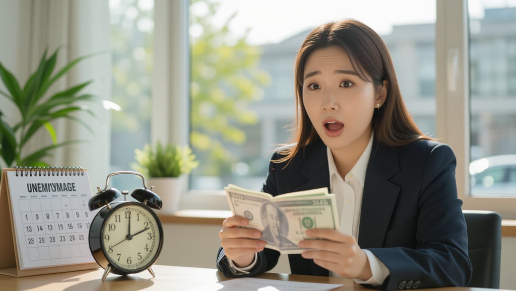 📋 실업급여, 왜 월급보다 많아질까요?