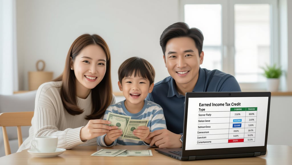 📊 가구 유형별 근로장려금 최대 금액 & 조건