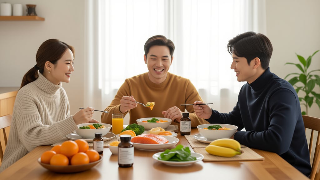 🍎 면역력 UP! 겨울 식단 & 영양소