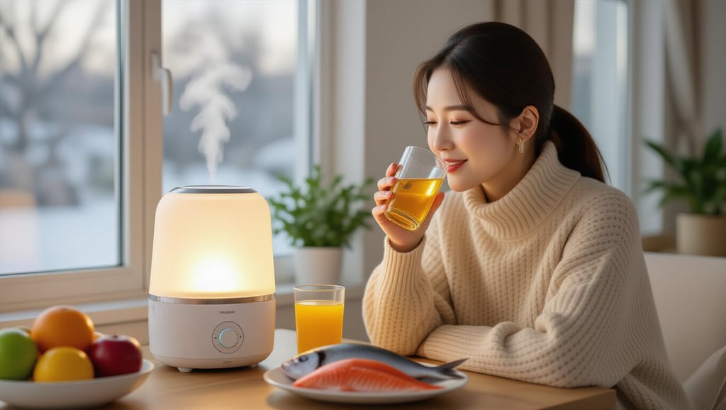 💧 겨울철 피부 & 눈 촉촉 관리