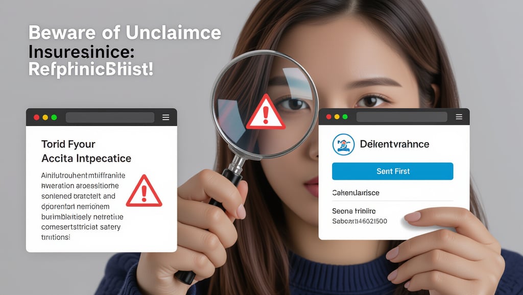 미청구 보험금 조회부터 환급까지, 숨은 돈 찾는 7단계 완벽 가이드 7 🚨 숨은 보험금 사기 유형과 예방책