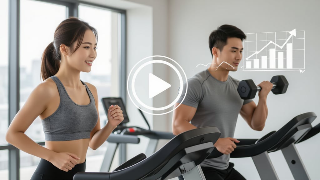 💪 유산소와 근력 운동, 균형이 핵심이에요!