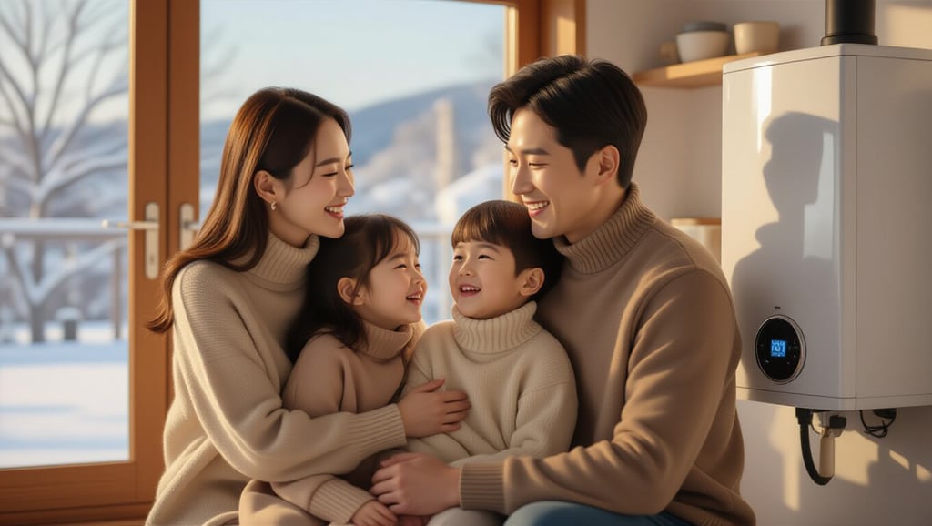 🌡️ 보일러 효율 극대화: 적정 온도 설정과 외출 모드 활용