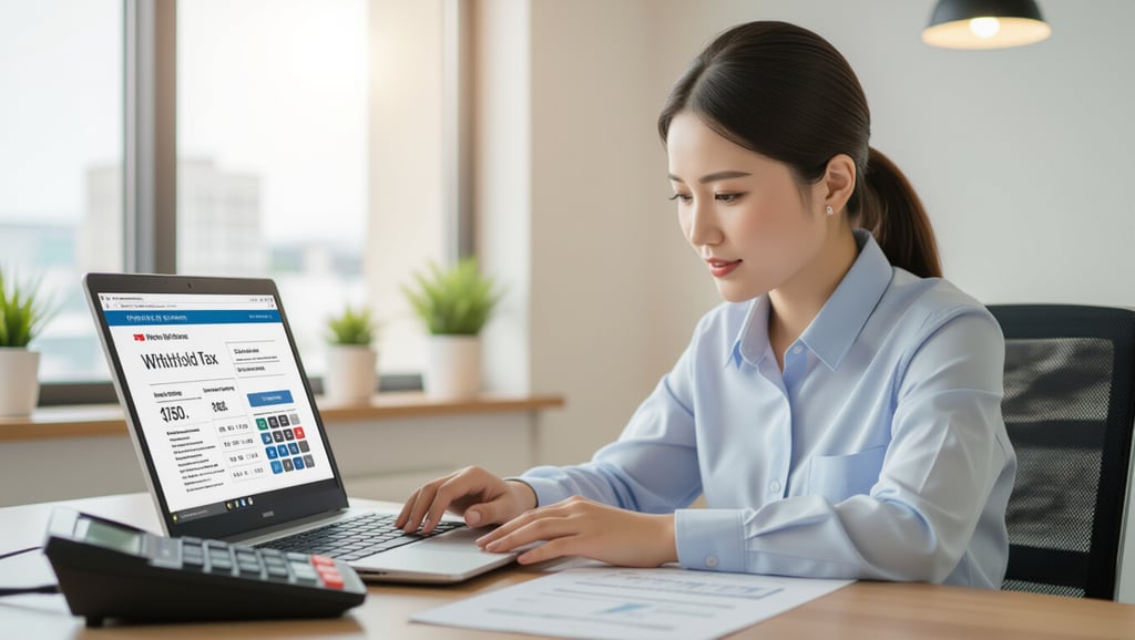 💡 갑근세 자동 계산기 활용 팁