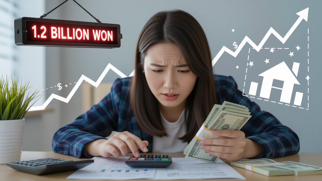 📊 12억 기준 초과 시 양도세, 어떻게 계산될까요?