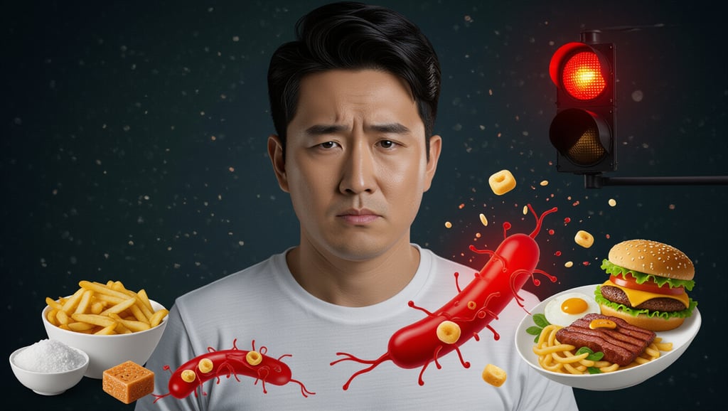 🚨 나쁜 식습관: 혈관 건강을 해치는 습관들