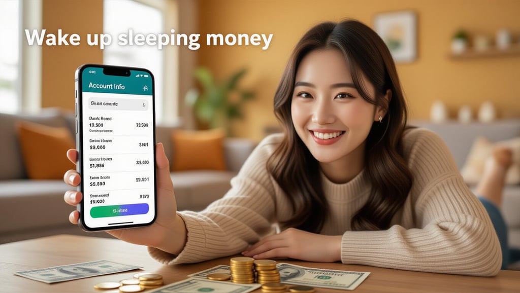 내 모든 계좌 한눈에! 계좌 통합 조회로 잠자는 돈 찾는 법 4 💰 잠자는 돈 깨우기: 휴면 자산 정리