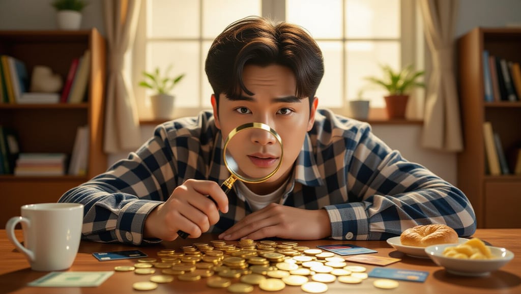 가계부 점검: 새는 돈 막는 지출 흐름 파악과 실천 전략 5 🔍 숨은 지출 유형: 예상 밖의 돈 새는 구멍