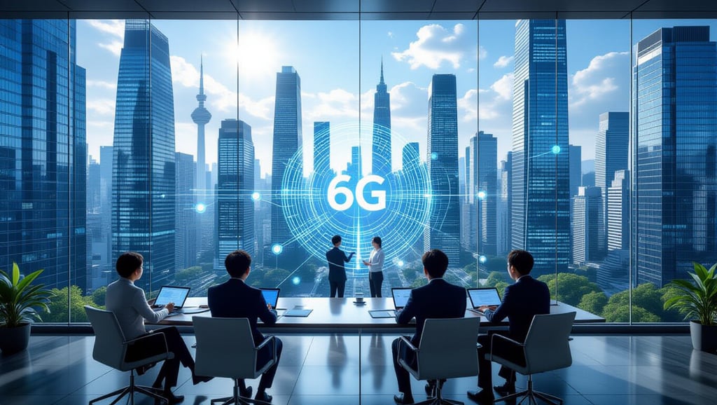 6G 시대 개막: 기술 혁신부터 투자 수혜까지 핵심 전망 7 🌐 글로벌 6G 기술 개발 경쟁과 공급망 핵심 요소