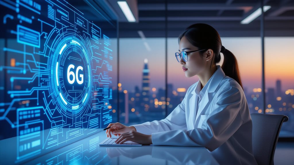 6G 시대 개막: 기술 혁신부터 투자 수혜까지 핵심 전망 5 🚀 5G 고도화와 6G 기술 선점 경쟁 현황