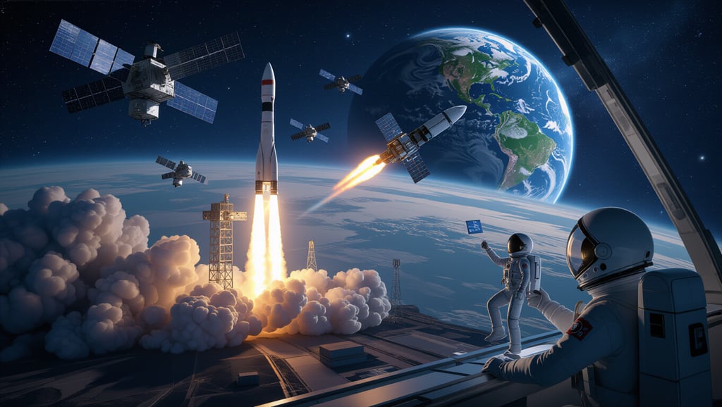 🚀 민간 우주산업, 왜 지금 뜨거울까요?