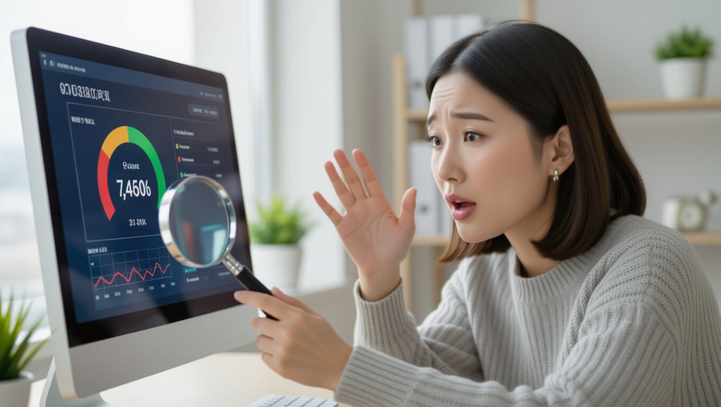 신용점수 하락 원인 7가지와 즉각 회복 전략 5 ⚠️ 놓치기 쉬운 신용점수 하락 요인