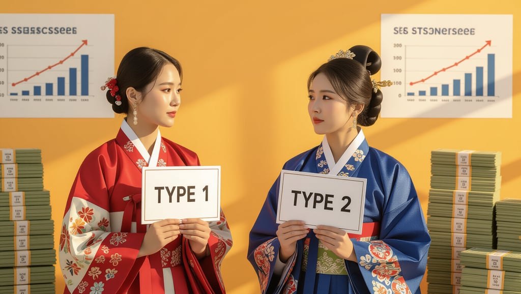 📊 1유형 vs 2유형: 핵심 비교