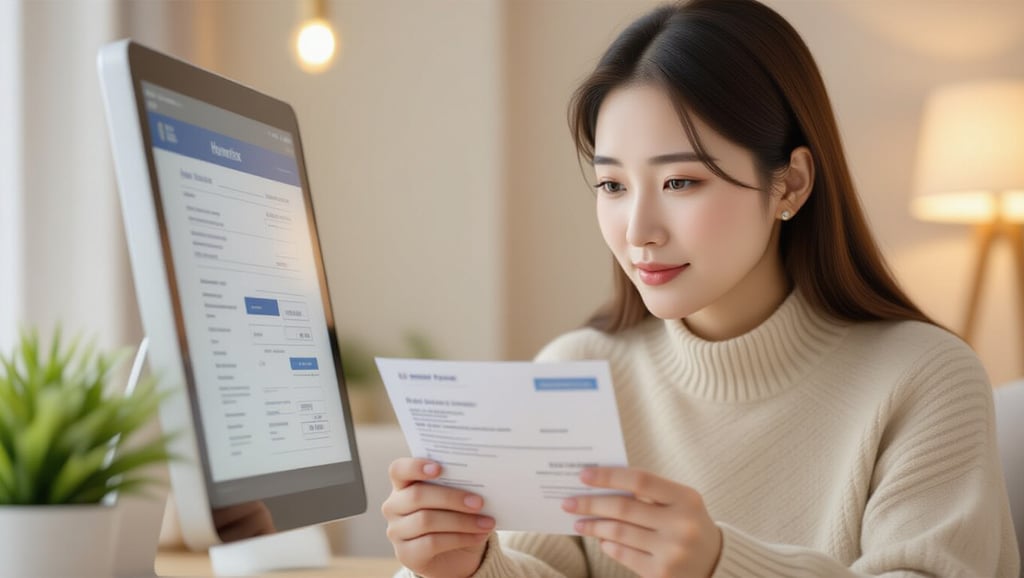 📝 홈택스 입력 절차 가이드