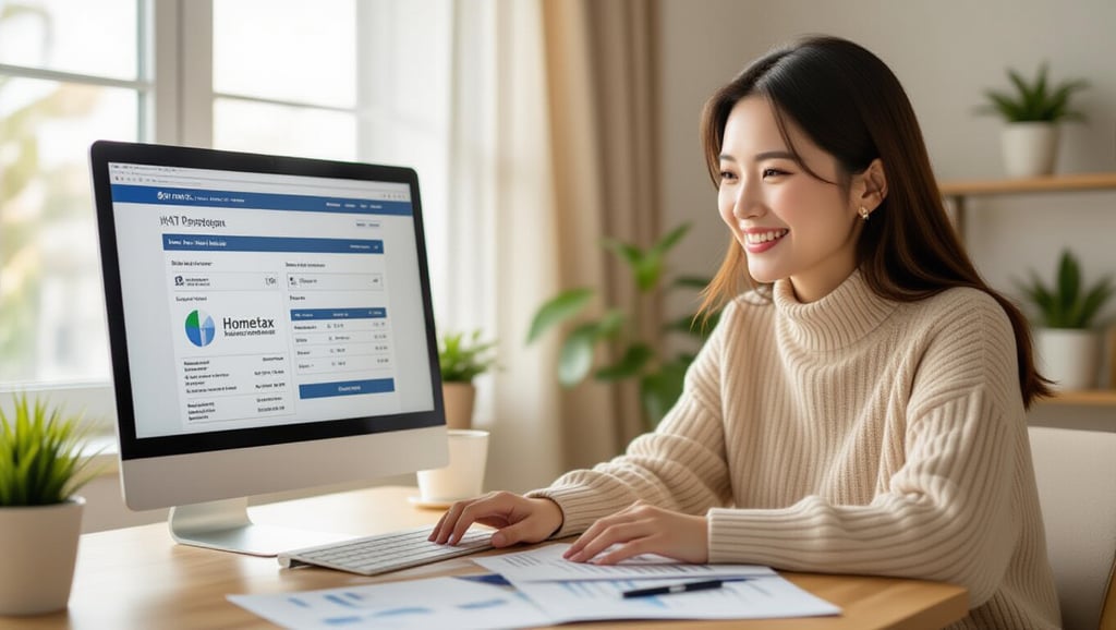 💻 홈택스로 간편하게! 온라인 부가세 납부 절차