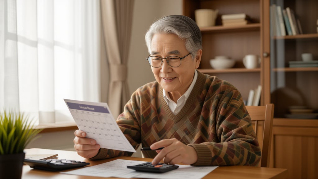 🗓️ 나의 출생연도에 따른 연금 수령 가능 시기 확인