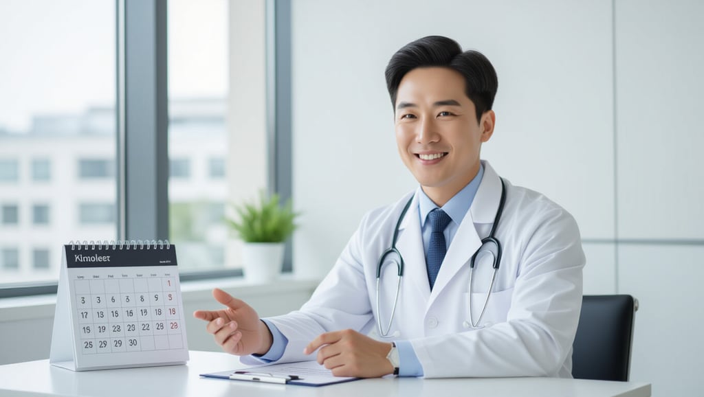 ⏰ 건강검진 예약 꿀팁: 최적의 시기는?