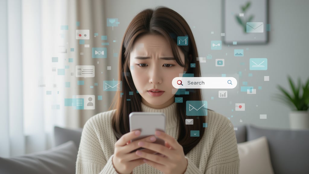 ⚠️ 검색 행태 변화와 정보 공백 불안