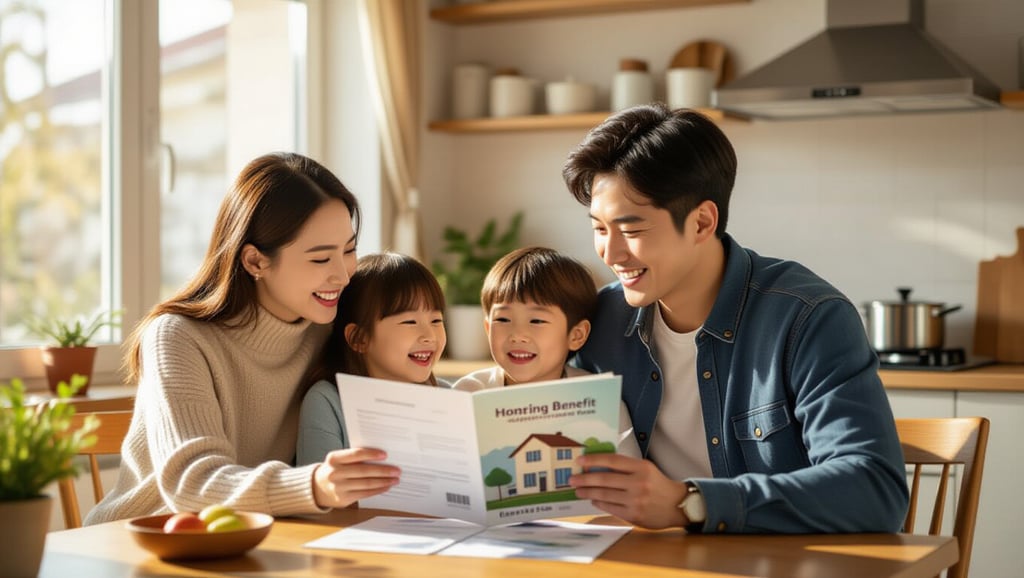 🏠 거주 형태별 지원 유형 및 기준 임대료