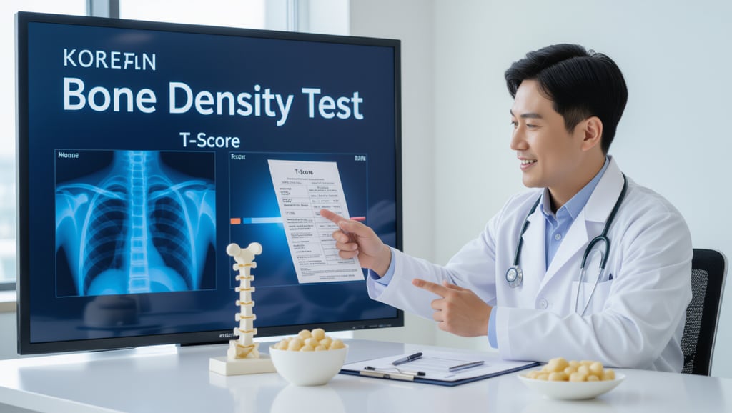 📊 T-score 수치별 뼈 건강 상태 진단