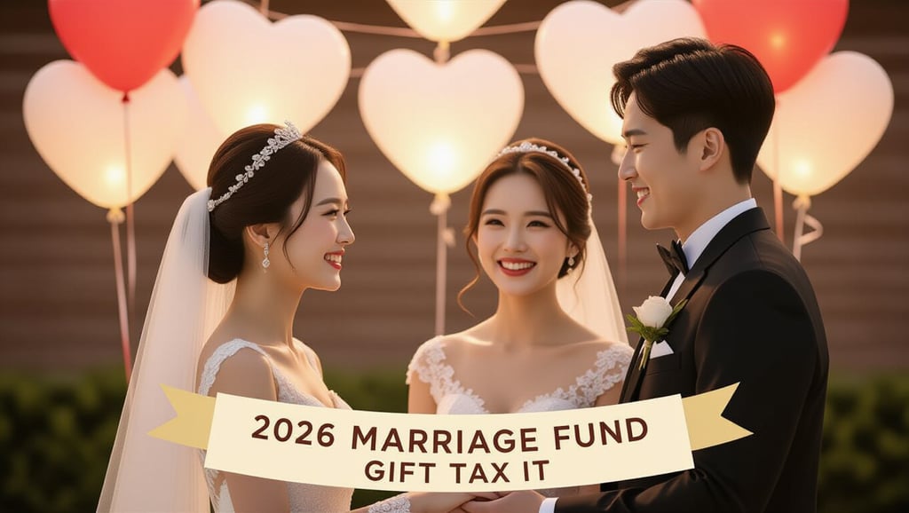 2026 결혼자금 증여세 면제 한도: 부부 합산 3억 혜택 조건과 절세 전략 2 📋 2026 결혼자금 증여세, 뭐가 달라졌을까요?