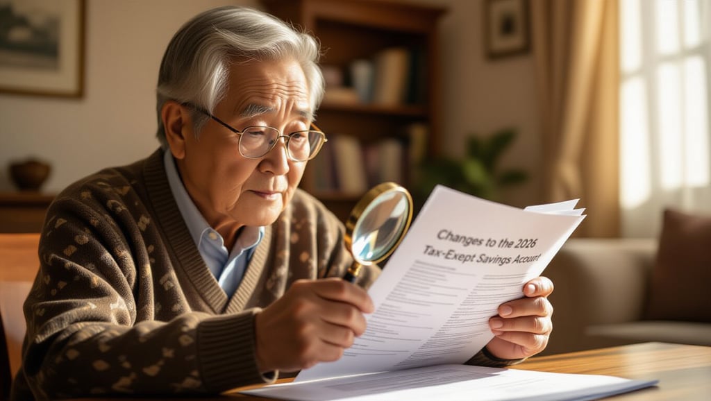 📋 2026년 비과세 종합저축, 핵심 변경점과 가입 자격