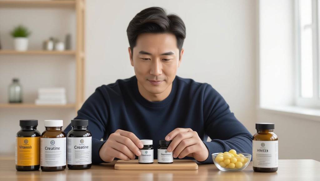 💊 50대 근육 관리를 위한 필수 보충제 및 주의사항