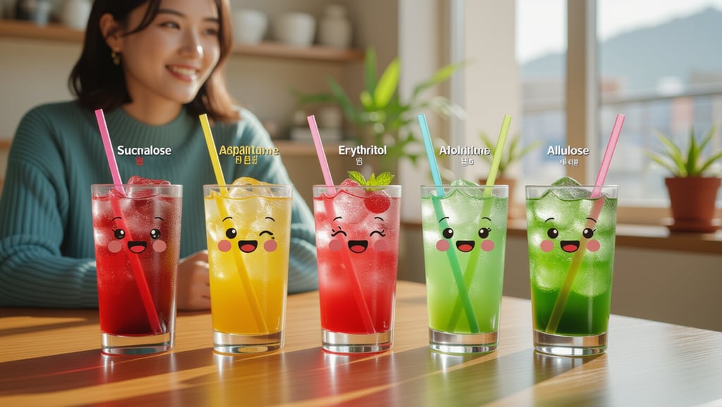 📋 제로 음료 속 대체당, 어떤 종류가 있을까요?