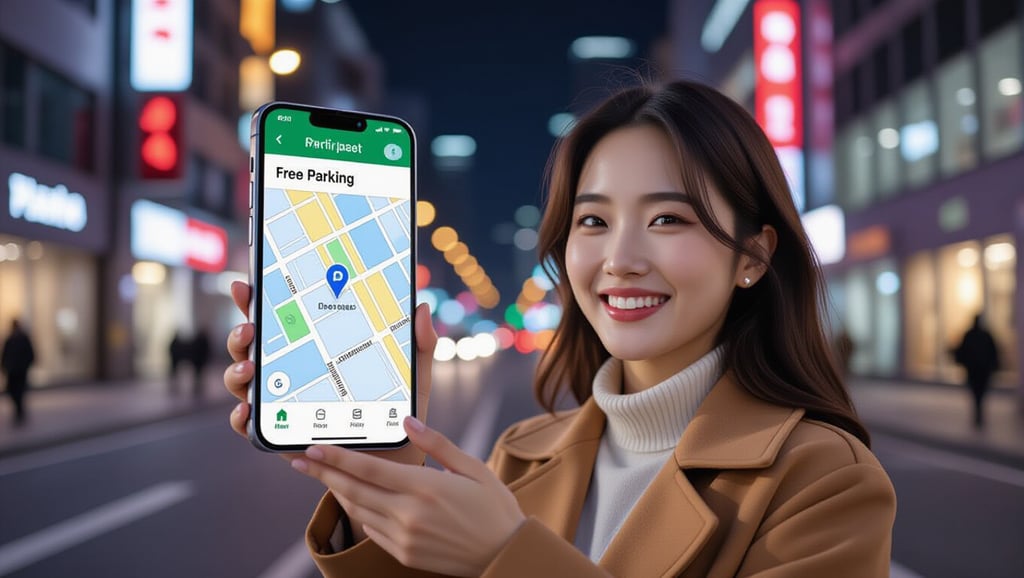 📱 스마트 앱으로 무료 주차 찾는 꿀팁