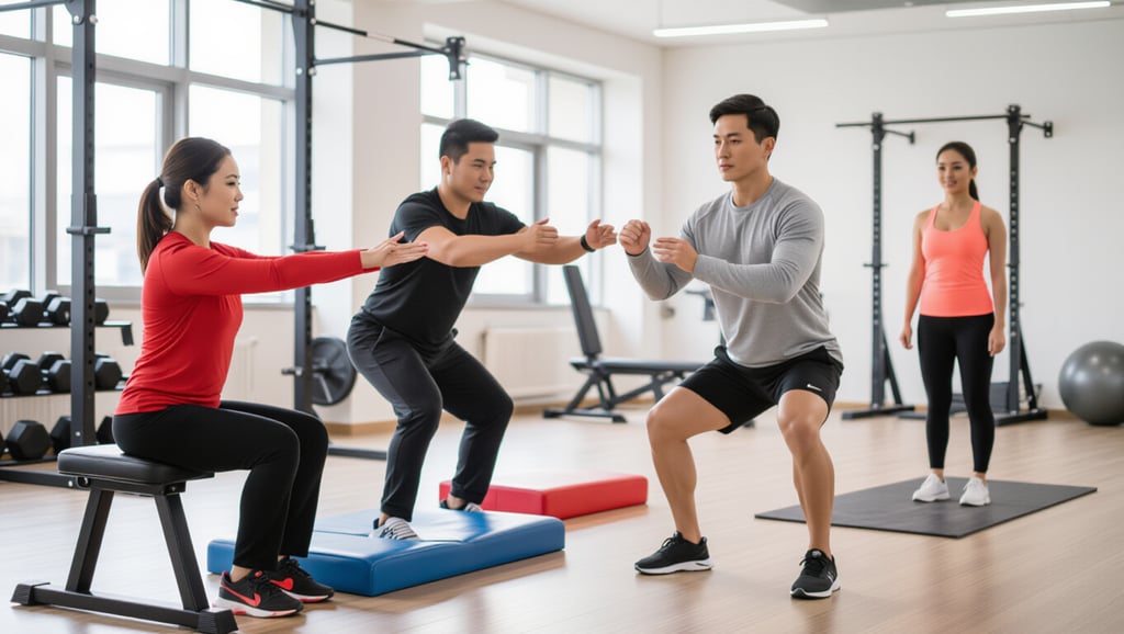 📊 체력 측정 항목 & 평가 기준