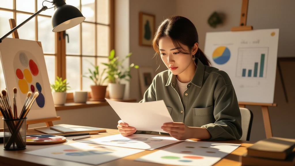 2026년 예술인 창작지원금 신청 자격과 지원금 300만원 수령 방법 6 📊 소득 기준과 가점, 내게 해당될까?