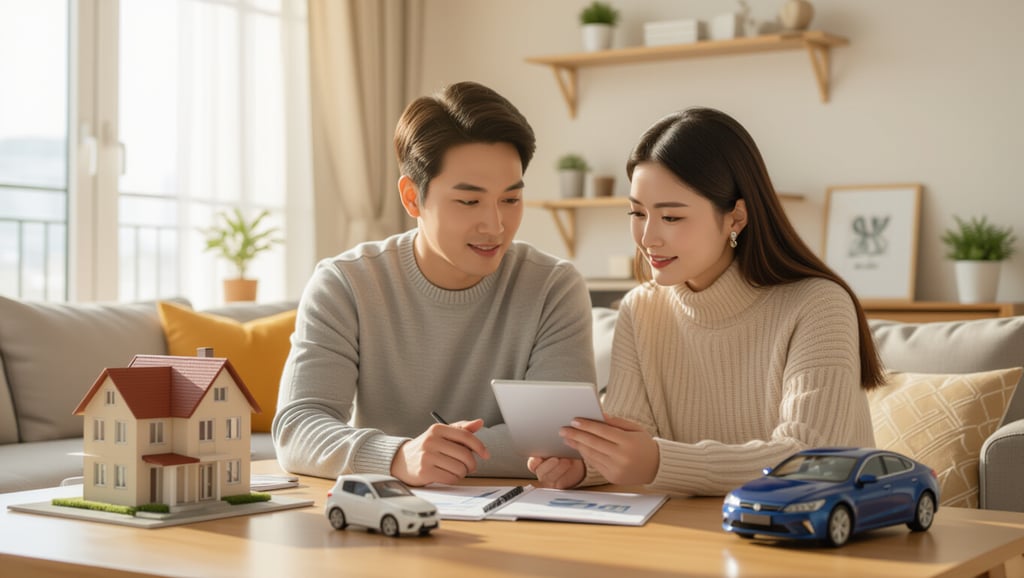 🏠 가구원 수별 소득 및 재산 평가 항목