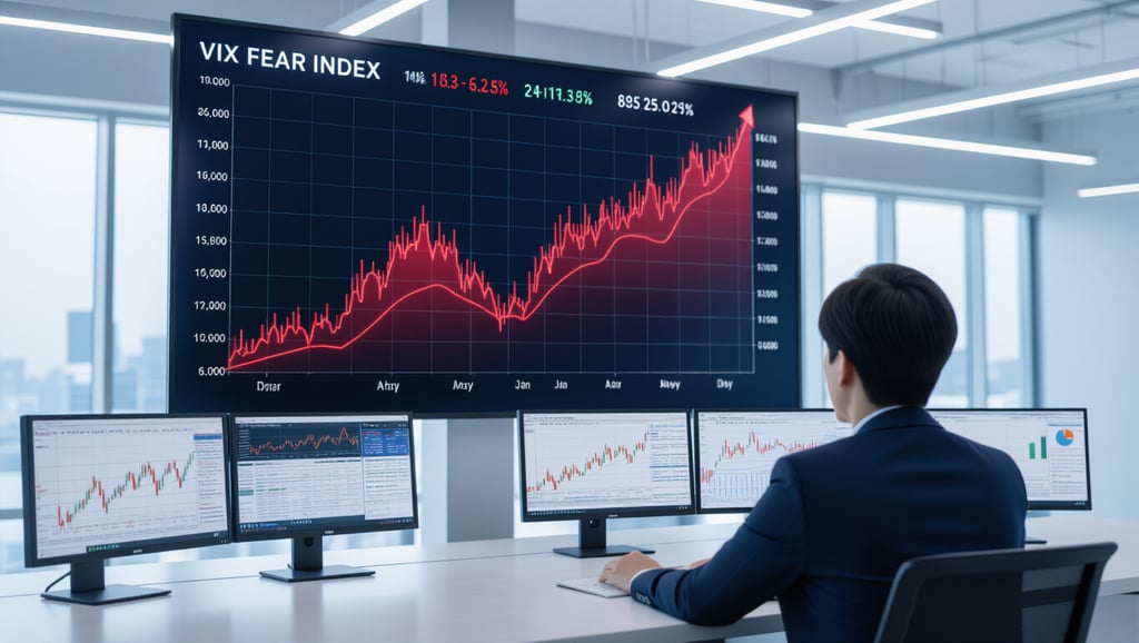 📈 주식 시장과 VIX, 어떤 관계일까요?