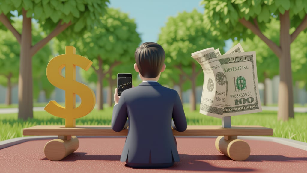 💱 환율: 외국인 투자자의 시소게임